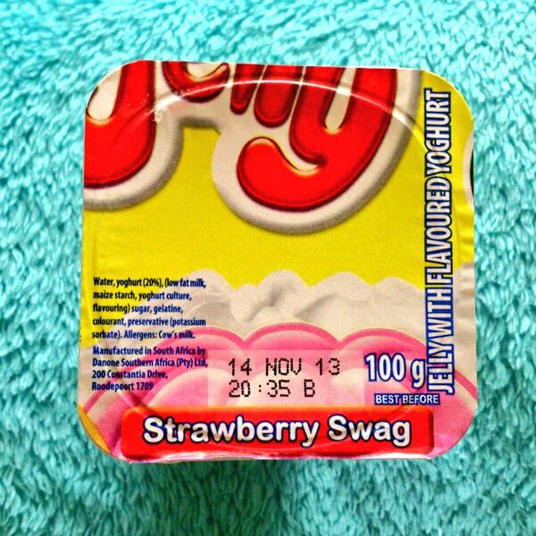 What is the world coming to?!  Next we'll be seeing YOLO Yoghurt o.O I don't want to live in this world anymore