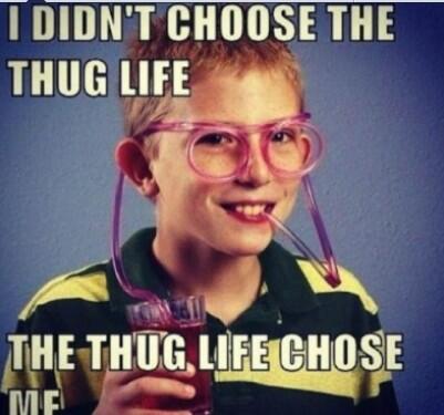 RealRuffner's tweet photo. It's true #thuglife http://t.co/YyRmMYiWUv