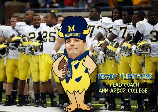 JWagnerOSU's tweet photo. I wonder what Brady Hoke is for Halloween? http://t.co/TtR6xglOqg