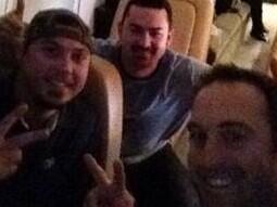BillTheCoolest's tweet photo. #WorldSeriesChamps to @AdrianTitan23 @CarlCrawford25 j Beckett how's that plane ride out of Boston now? Have some. http://t.co/R6HwbZ9e9H