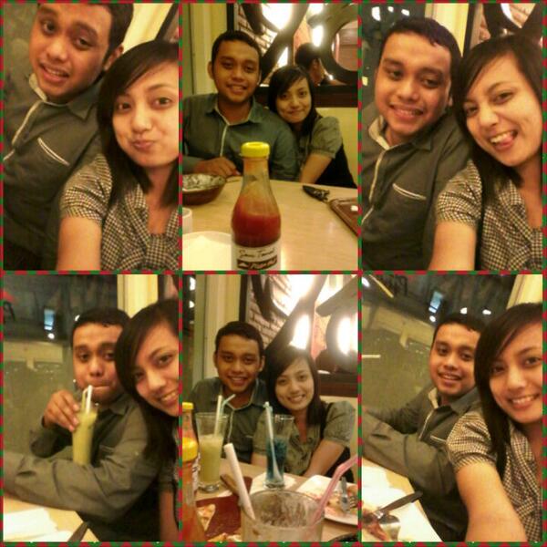 DaniHari58's tweet photo. Makan terus :D"@AristaFio: Dinner malem ini sama si @DaniHari58 {} http://t.co/Pve35JgFF6"