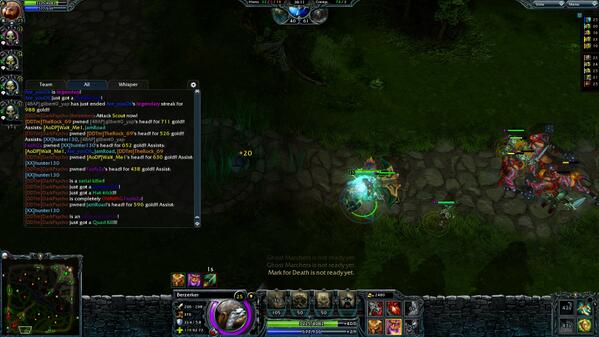 AjymBojey's tweet image. I almost got an annhilation. A fuckin one more kill !!!!!! #HeroesOfNewrth #Berzerker #QuadKill