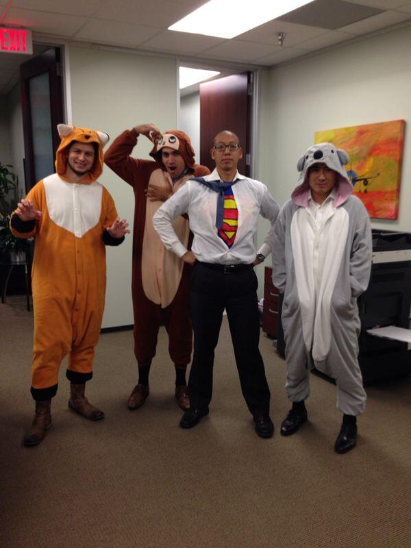 Halloween office spirit