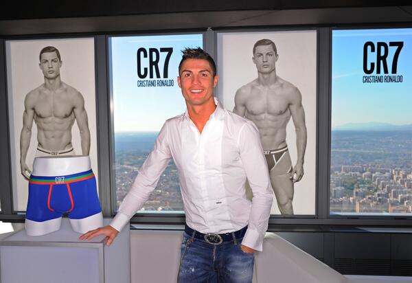 Cristiano's tweet photo. You can now check out the full #CR7underwear collection at http://t.co/4t8GFRr7Kh. Here’s one of my favourite designs http://t.co/oR8jA9aB0f