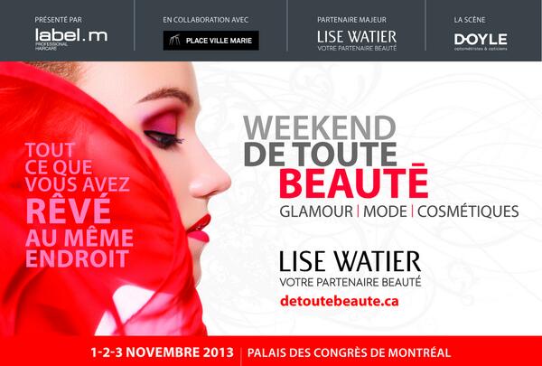 MLB_Jeweller's tweet photo. See you tomorrow 11 until Sunday 5 pm for the new event "Le Week-End de Toute Beauté" at Palais des Congrès in Mtl! http://t.co/ByNtyFZZSS