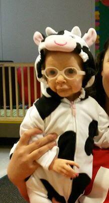 TylerA_Bullets's tweet photo. First Halloween, getting ready to trick or treat at school http://t.co/uxrkQLnUkb