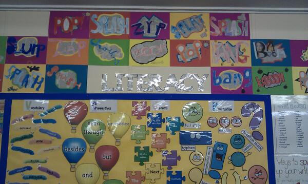 greececlass's tweet image. Our new onomatopoeia art work!!