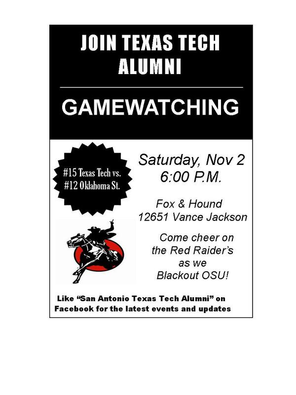 Let's blackout OSU this weekend. 
Wreck'em Tech!