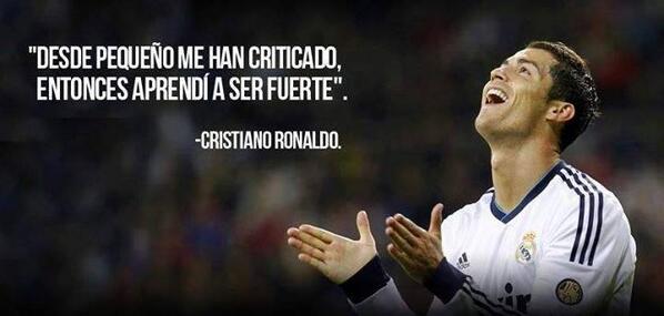 MotivacionesF's tweet photo. Cristiano Ronaldo... http://t.co/ryc5KUA4qP