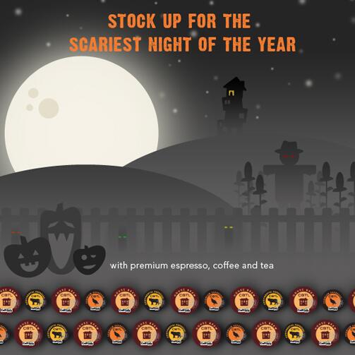 CBTL's tweet image. #HappyHalloween to all of our coffee, tea and espresso loving guys &amp;amp; ghouls!
