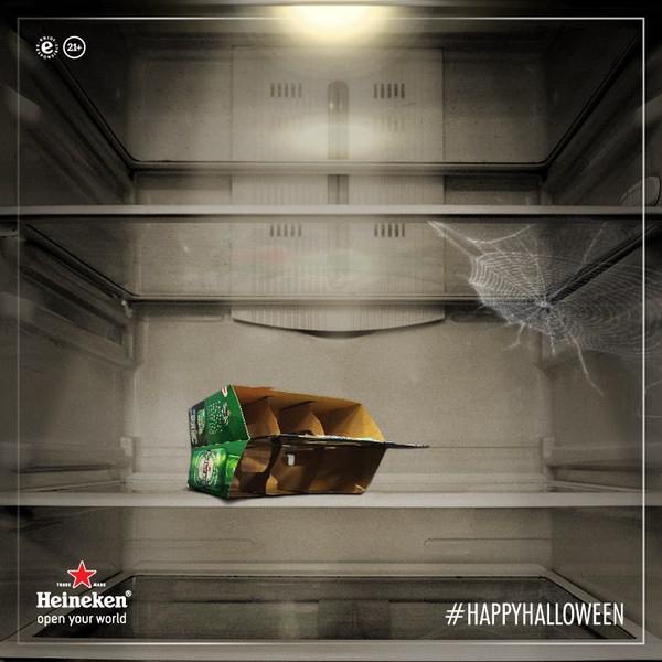 Heineken_US's tweet photo. Frightening. #HappyHalloween http://t.co/vhCJFHkD89