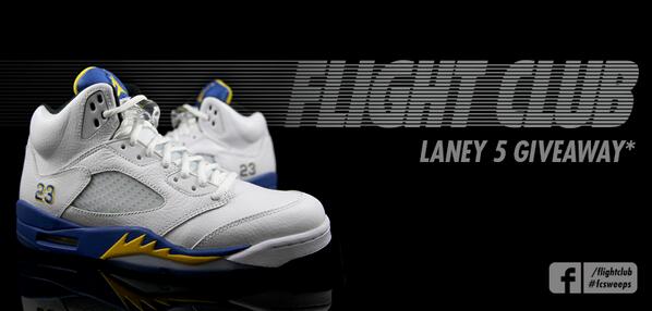 flightclub's tweet photo. It’s a flash #fcsweeps giveaway on Facebook for the #Laney5. Check the details &amp; enter here: https://t.co/4smn3be7S0 http://t.co/12b4QcUcad