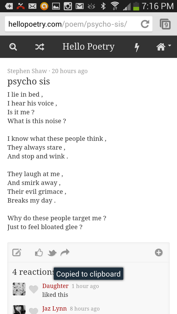 BossXposure's tweet image. #poetrydayuk #poetry #poem #poet