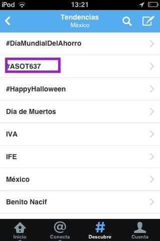 KarlyvonDryna's tweet image. #ASOT637 es tendencia :D en México