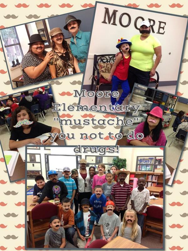 #RedRibbonWeek Sallye Moore Elementary #GPISDTweets