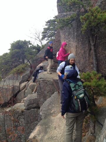 sciencebreakout's tweet photo. Really #breakingout as we scaled The Beehive in #Acadia http://t.co/900ux9WEvh
