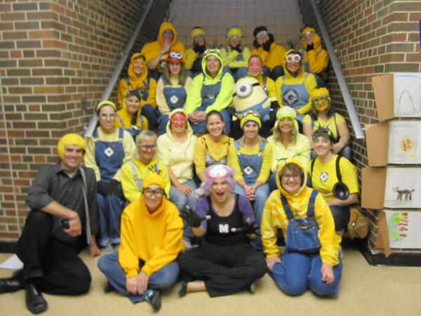 LutherLibrary's tweet image. Minion Invasion!