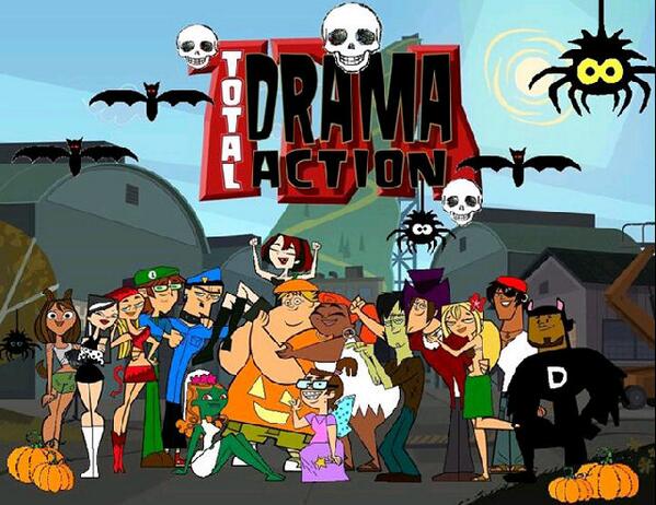 TotalDramaPics's tweet photo. Everyone is dressed up! #TDHalloween #TotalDrama #Halloween http://t.co/RP8chPNB6J