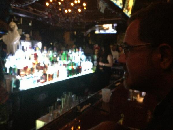 Hanging with my friends at The Place in Boston!