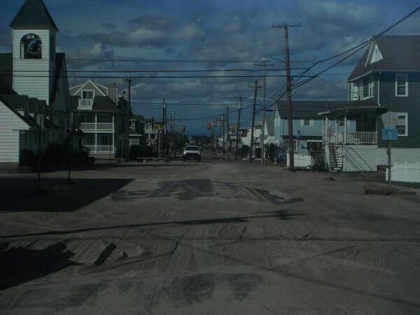 This time last year Ocean City was a ghost town #ocnj #sandy