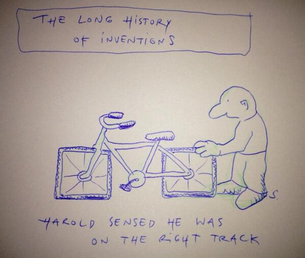 BourdonWillie's tweet image. The right track #usefulinventions #history