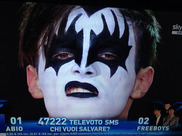 TommasoNegri's tweet image. #FreeBoys faccia da duri!!! La faccia giusta per continuare a stare simpatici al pubblico bravi!! 😱😂😆😄#XF7