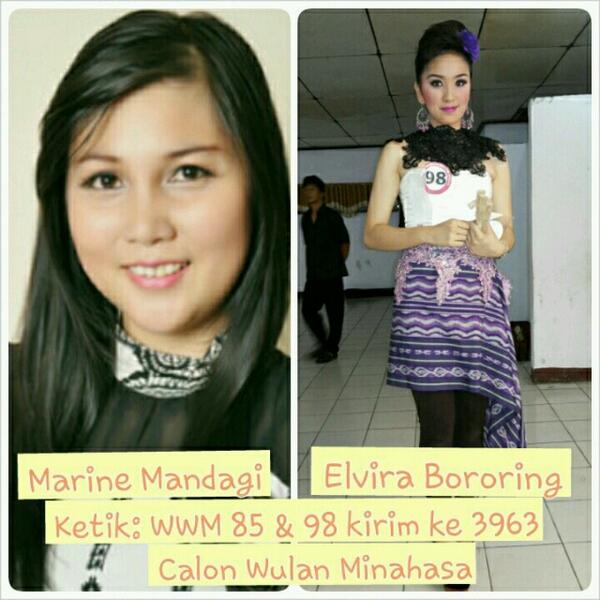 GetsYouth's tweet photo. Ayo dukung @marinemaya &amp; Elvira Bororing  #WWM http://t.co/HxQrZ6kd2b