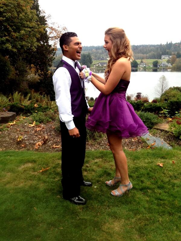 First Homecoming; It was just the best day of my life. Thank you @hudsoncash ♥