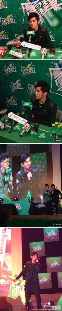 MusicJayID's tweet photo. 【雪碧杭州歌迷见面会】Jay Chou , Fans meet and great by Sprite at HangZhou http://t.co/f9FlYP1rJz
