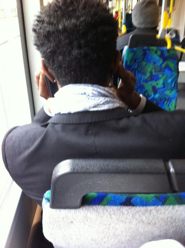 norategner's tweet image. Busy man #twophones