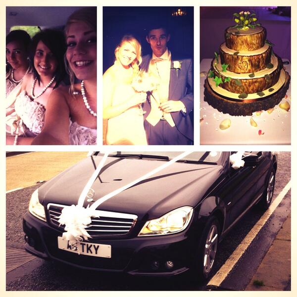jfl22's tweet photo. T&C's big day โค #Wedding #Love #Bride #Groom #Champagne #TreeTheme #LiftsToTheLooInABuggy http://t.co/9LDK5w5DCs