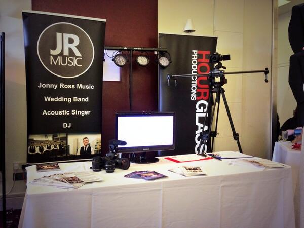 Exhibiting at the Aldwark Manor wedding show this afternoon!