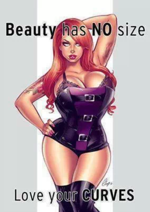 BEAUTY HAS NO SIZE....Love your Curves http://t.co/1a8EldYuyV