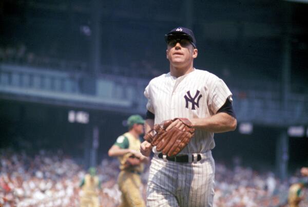 Iconic_Baseball's tweet photo. We remember the man simply known as “The Mick,” who would have turned 82 today: http://t.co/uhlB2PakfG
