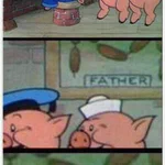 実は闇深い『三匹の子豚』w意外な姿で『お父さん』が登場していたw