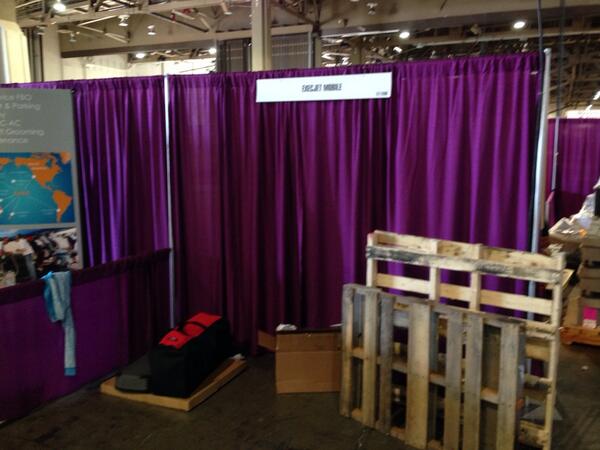 ExecjetMobile's tweet image. #NBAA2103 move in KLAS