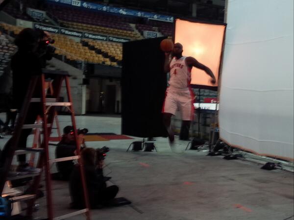 Raptors tweet picture