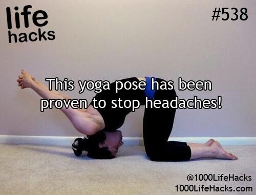 Yoga Poses for Headaches and Neck Tension