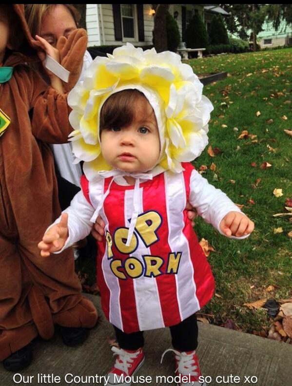 infant popcorn costume