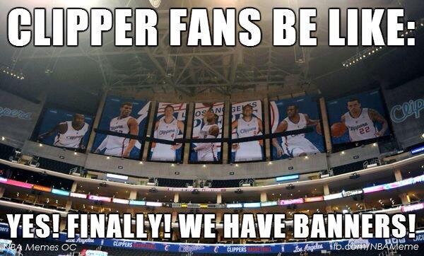 Basketball Pics On Twitter Lakers Banners Vs Clippers Banners Http T Co Y8glcopsrq