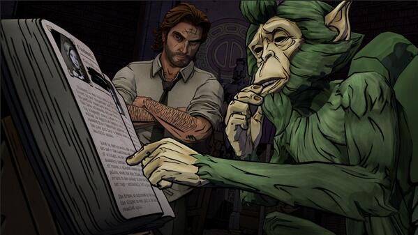 telltalegames's tweet photo. What did you tell Bufkin in #TheWolfAmongUs when you 1st saw him? Were you #BeingBig, #BeingBad, or #BeingBoth? http://t.co/F4Xe8TiLB8