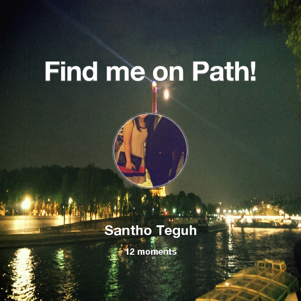 san_te's tweet photo. Find me on #Path now! Go to: http://t.co/XGgdmTh4Py! #thepersonalnetwork http://t.co/qWD5RO6fib
