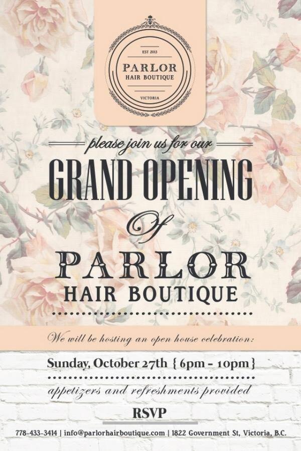 Parlor Hair boutique (@ParlorVictoria) / Posts / X