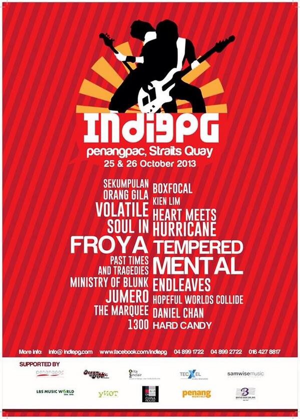 Penang/26th Oct 2013/PenangPac!!! @HeartbeatMY <a href="/TheMarqueeMusic/">The Marquee</a>