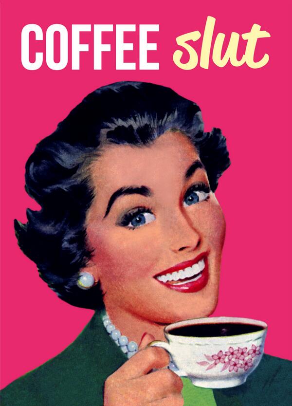 scribblercards's tweet photo. Anyone else feel like this on a #Monday? #Coffeeslut @deanmorriscards http://t.co/18kA4a2vXJ #funnycards http://t.co/JxS9qCmXWX