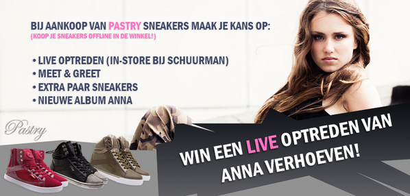 PastryEurope's tweet photo. Vandaag start onze actie met Anna Verhoeven! Koop een paar Pastry's bij een aangesloten winkel en maak kans op: http://t.co/qxT3IhBqzh