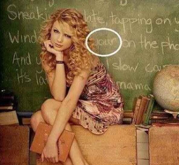 RickRsims's tweet image. She probably wouldn't have passed Mr. Bosomworth's class.#shouldbeyou're