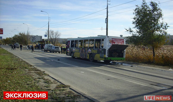  Теракт в Волгограде. Взорван автобус (фото+видео взрыва) 