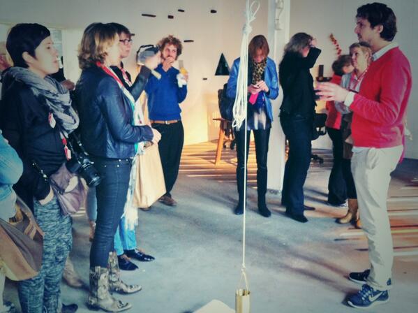 dutchdesignweek's tweet image. RT @momantai_design: @TACeindhoven with Meet&amp;amp;Greet #LexPott and #PepeHeykoop #DDWbloggerstour  #DDW13