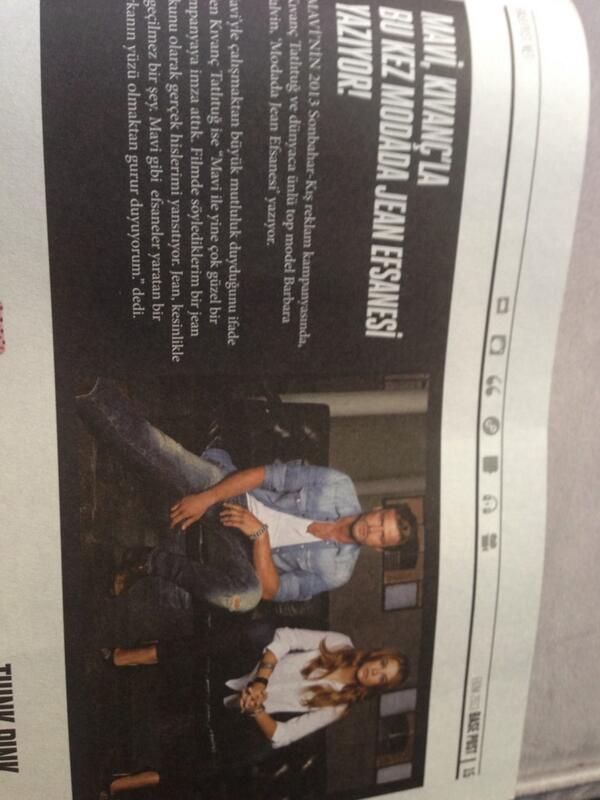 Lamodaist's tweet image. @mavi kıvanç&apos;la jean efsanesini yazıyor ➡#basepost Ekim sayısında